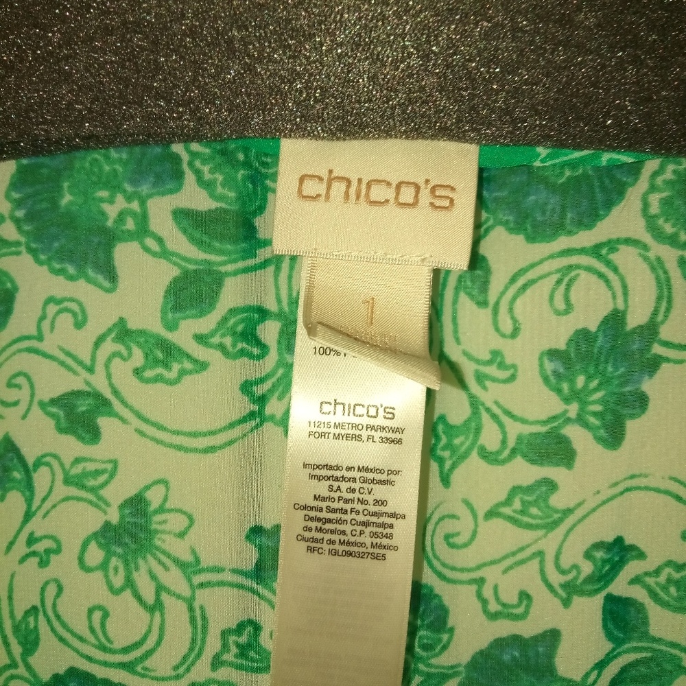 Chico's Floral Tunic - Picture 4 of 4